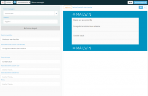 Mailwin - Risposta a un messaggio con un template semplice